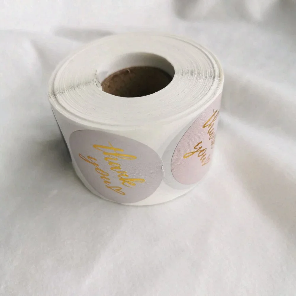 500Pcs Thank You Stickers 1.5